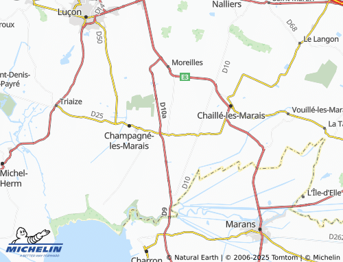Carte MICHELIN Puyravault - ViaMichelin