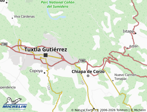 Mapa MICHELIN Jorge Obispo Hernández - ViaMichelin