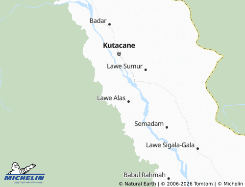 MICHELIN Kubu map - ViaMichelin