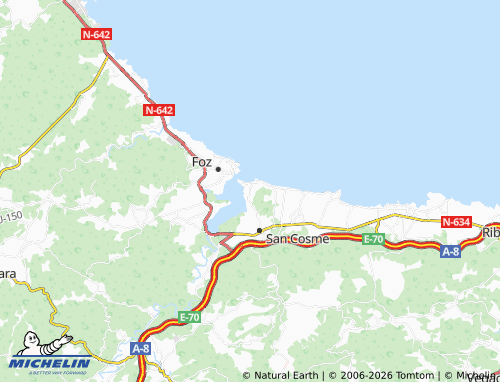 MICHELIN-Landkarte San Bartolo - ViaMichelin