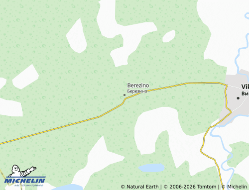 MICHELIN-Landkarte Berezino - ViaMichelin