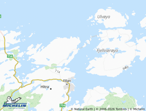 MICHELIN-Landkarte Ansnes - ViaMichelin