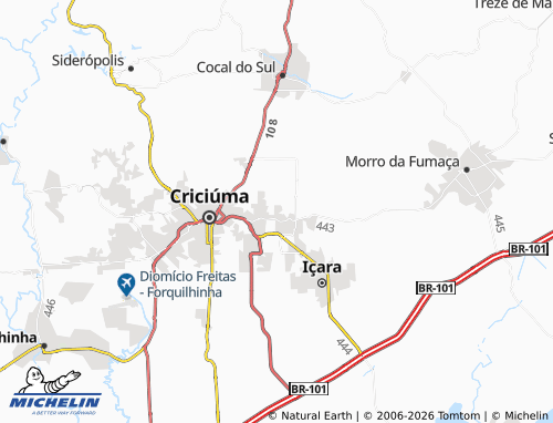 Mappa MICHELIN Vila Rica - ViaMichelin