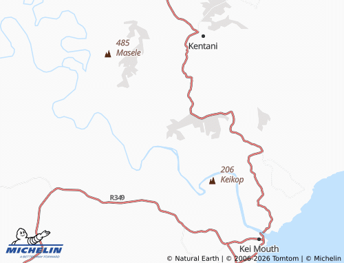 MICHELIN-Landkarte Bhonyothi - ViaMichelin