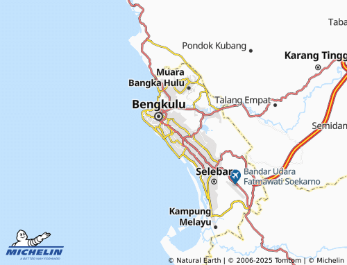 MICHELIN-Landkarte Ratu Agung - ViaMichelin