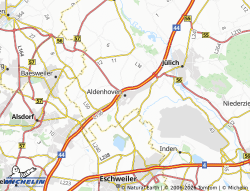 Mappa MICHELIN Aldenhoven - ViaMichelin
