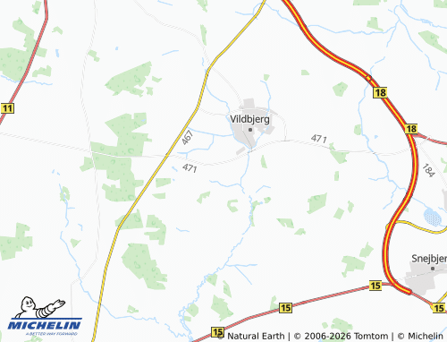 MICHELIN Timring map - ViaMichelin