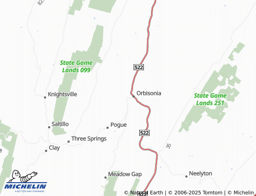 MICHELIN Rockhill Furnace map - ViaMichelin