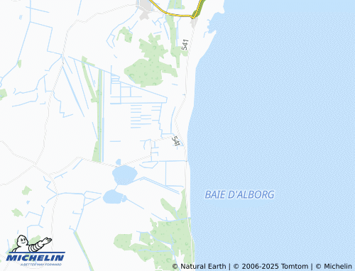 MICHELIN Dokkedal map - ViaMichelin
