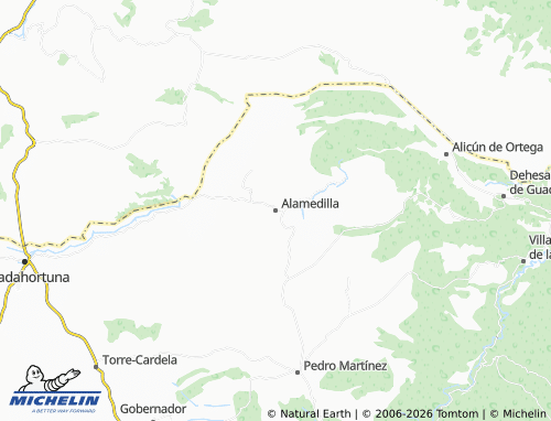 MICHELIN-Landkarte Alamedilla - ViaMichelin
