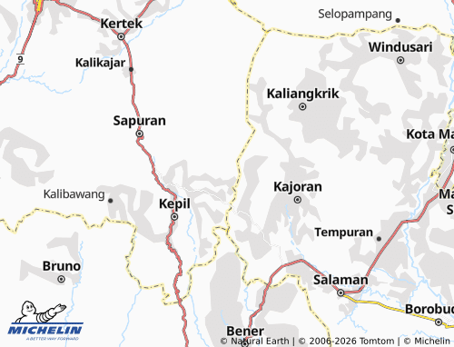 MICHELIN-Landkarte Kalipuru - ViaMichelin
