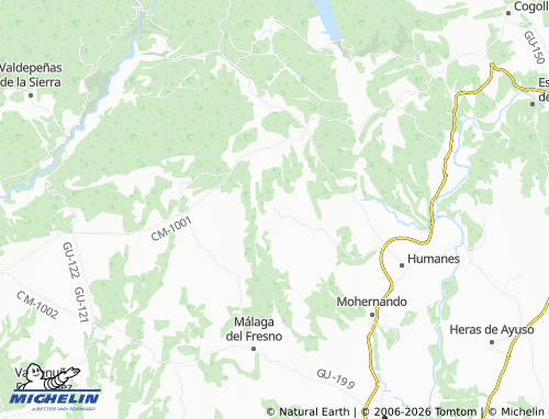 MICHELIN Robledillo de Mohernando map - ViaMichelin