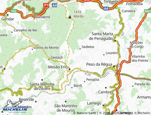 Kaart MICHELIN Rua Torta - ViaMichelin