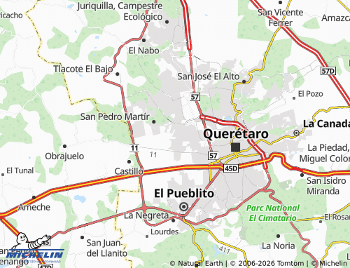 Mappa MICHELIN Rancho Bellavista - ViaMichelin