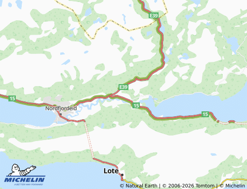 MICHELIN-Landkarte Mogrenda - ViaMichelin