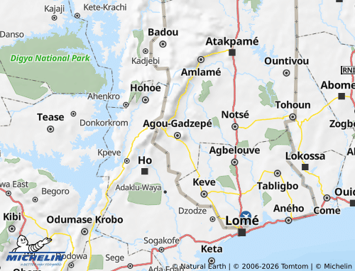 Mappa MICHELIN Agou - ViaMichelin