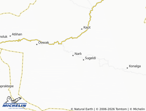 Mappa MICHELIN Narlı - ViaMichelin