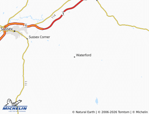 MICHELIN Waterford map - ViaMichelin