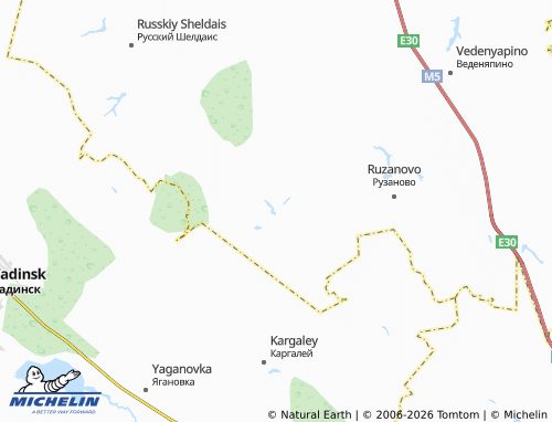 MICHELIN-Landkarte Barancheyevka - ViaMichelin