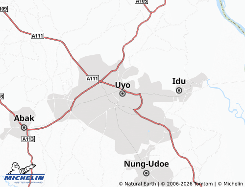Mappa MICHELIN Uyo - ViaMichelin
