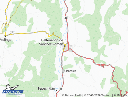 MICHELIN Veracruz map - ViaMichelin