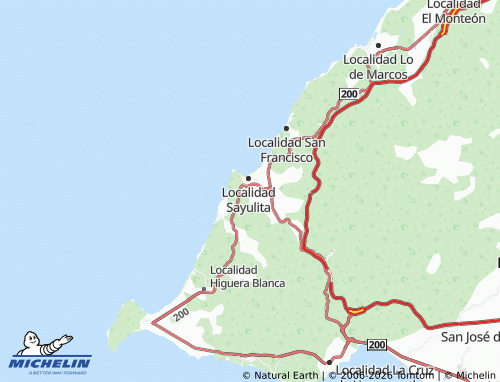 MICHELIN 21 de Marzo map - ViaMichelin