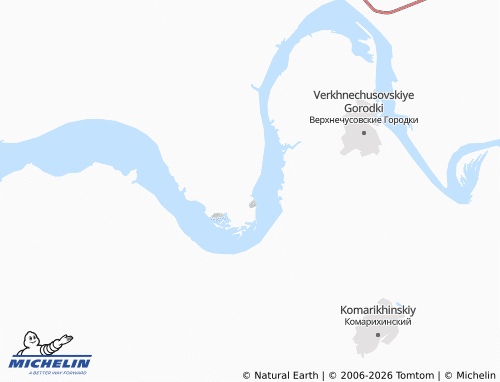 MICHELIN-Landkarte Pen'ki - ViaMichelin