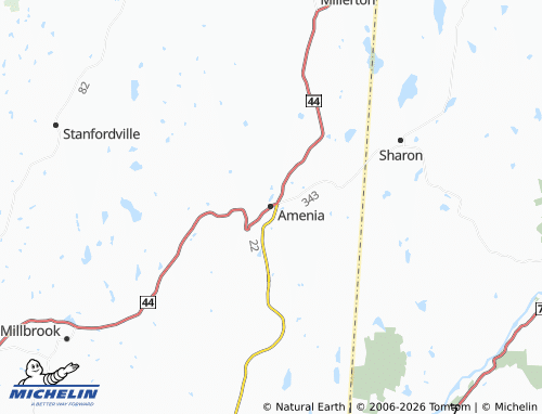 Mapa MICHELIN Amenia - ViaMichelin