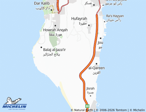MICHELIN Block 989 map - ViaMichelin