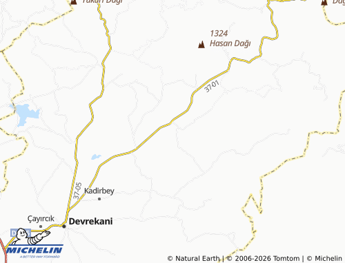 MICHELIN-Landkarte Doğuörcünler - ViaMichelin