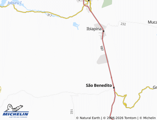 MICHELIN Alto Lindo map - ViaMichelin