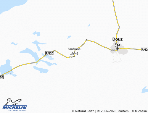 MICHELIN Za'faran map - ViaMichelin