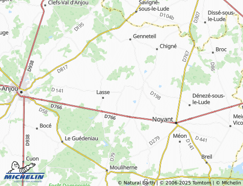 Carte MICHELIN Chavaignes - ViaMichelin