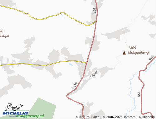 Kaart MICHELIN Hlalanikahle - ViaMichelin