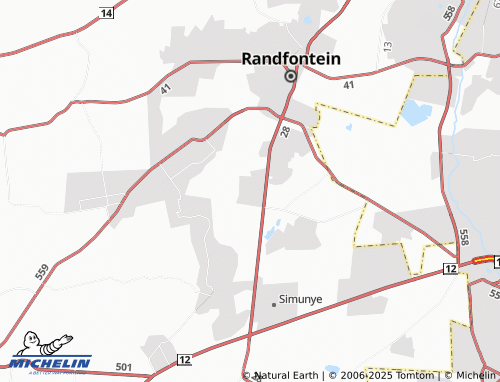 MICHELIN Pelzvale Agricultural Holdings map - ViaMichelin