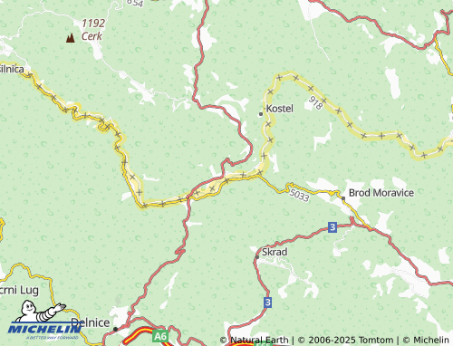 MICHELIN Fara map - ViaMichelin