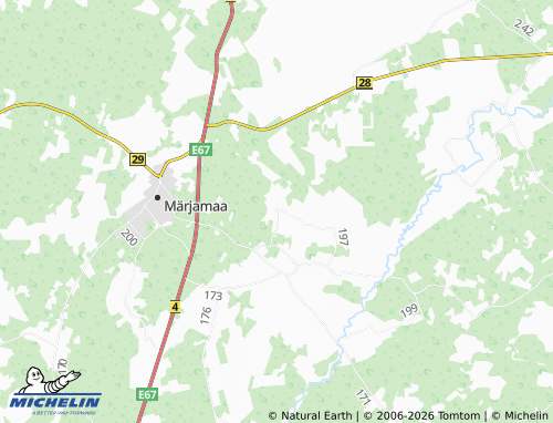 Mappa MICHELIN Kõrtsuotsa - ViaMichelin