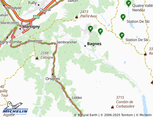 Kaart MICHELIN La Vinteure - ViaMichelin