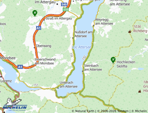 Mapa MICHELIN Parschallen - ViaMichelin