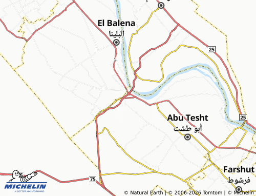 Mappa MICHELIN al-Bihari Samhoud - ViaMichelin