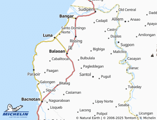 MICHELIN-Landkarte Bulbulala - ViaMichelin