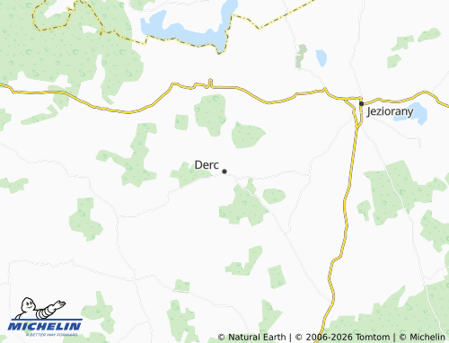 MICHELIN Derc map - ViaMichelin