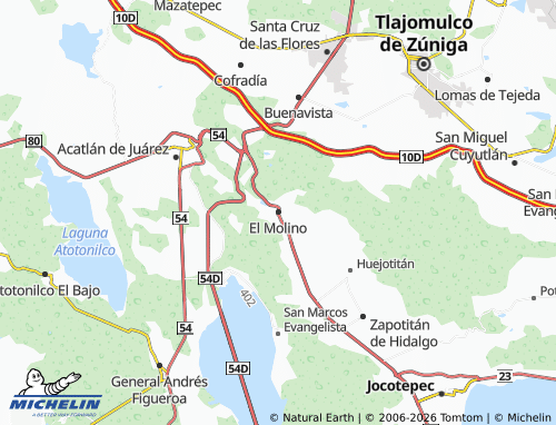 Mapa MICHELIN El Molino - ViaMichelin