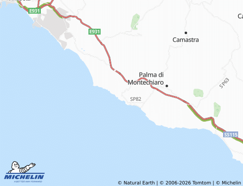 Mapa MICHELIN Castello - ViaMichelin