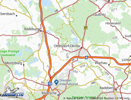 MICHELIN Medingen map - ViaMichelin