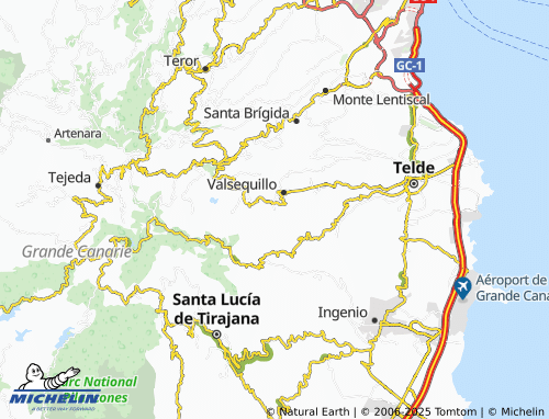MICHELIN Era de la Mota map - ViaMichelin