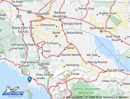 Mappa MICHELIN Banan - ViaMichelin