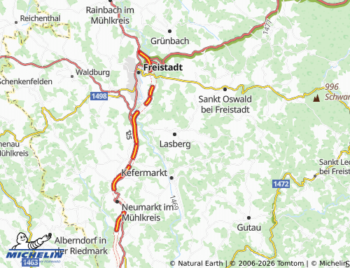 Mappa MICHELIN Lasberg - ViaMichelin
