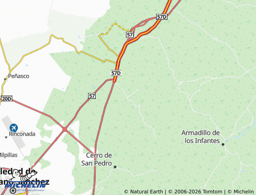 Mapa MICHELIN San Elías - ViaMichelin