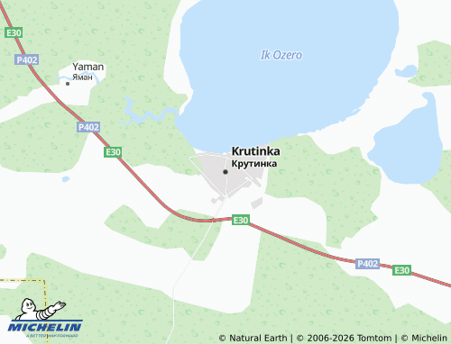 MICHELIN-Landkarte Krutinka - ViaMichelin